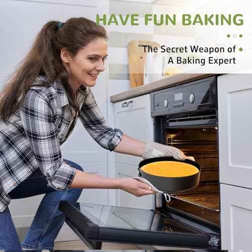 10 Inch Springform Pan with Removable Bottom (10 Inch)