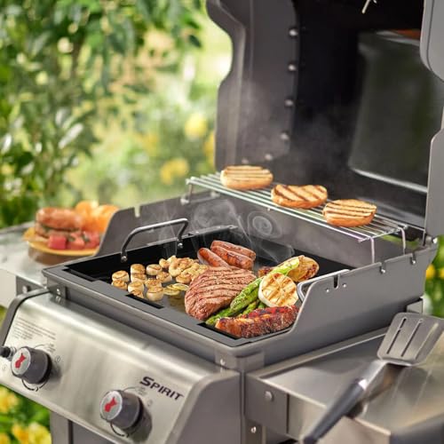 Adjustable Griddle Insert for Gas Grill (18.9" x 16" x 1.2")