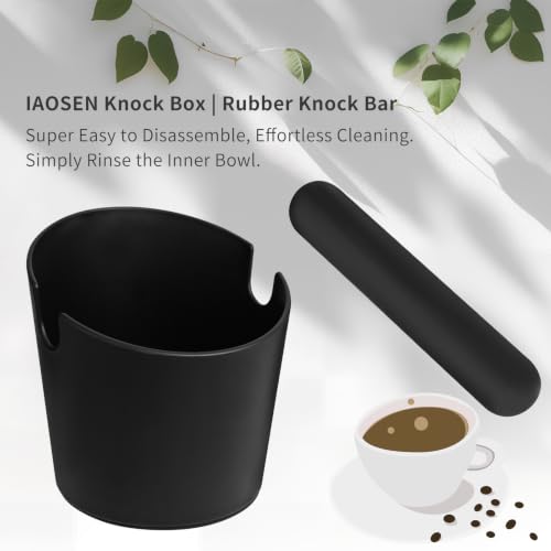 5 Inch Espresso Knock Box (5 Inch Knock Box)