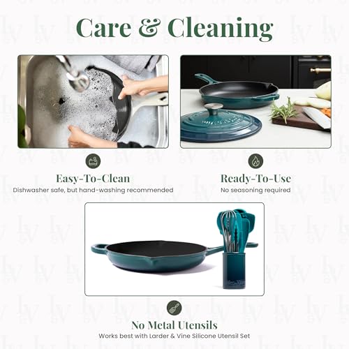 Enameled Cast Iron Skillet (Bondi)