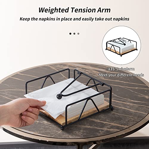 Square Napkin Holder (Black)