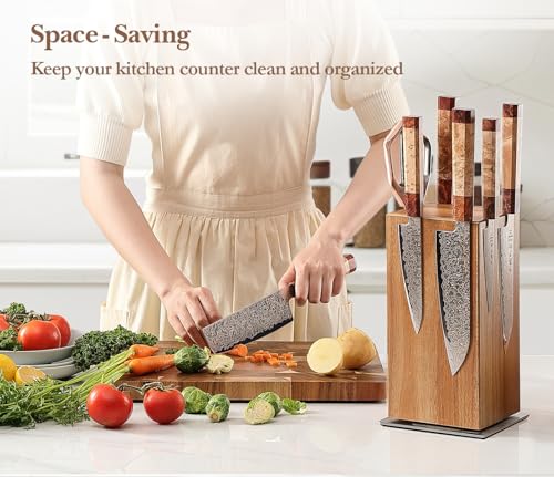 Magnetic Rotating Knife Holder without Knives (Rotating Knife Holder)