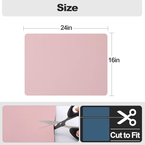Dish Drying Mat for Kitchen Counter (Pink / 16" x 24")