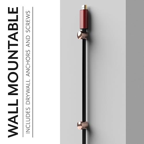 Cable Anchors for Desk Organization (Copper)