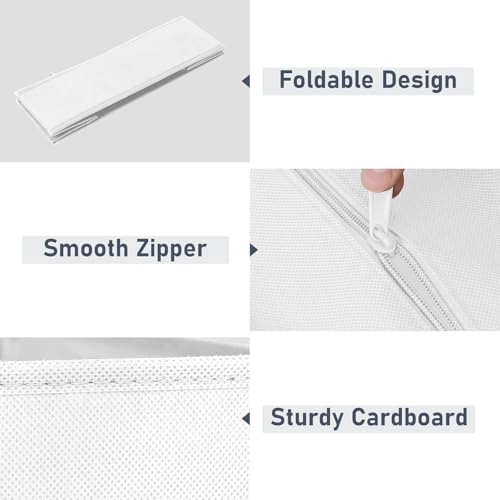 Drawer Organizer Clothes (White / 20 Pack)