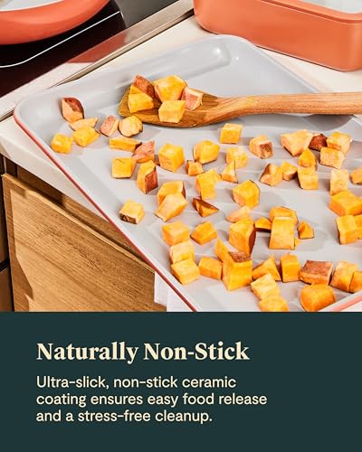 Non Stick Ceramic Baking Sheet Duo (Navy / Baking Sheet Duo)