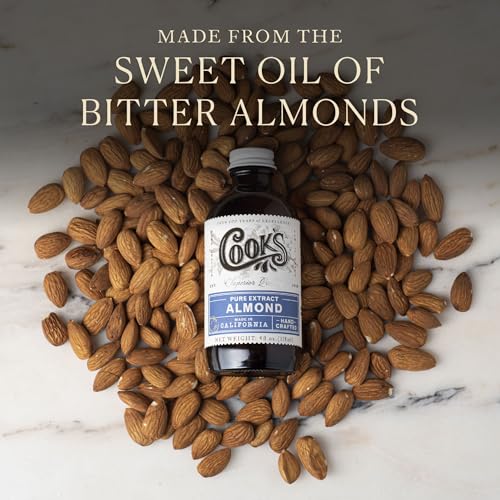 Pure Almond Extract for Baking & Cooking (16 Fl Oz (Pack of 1))