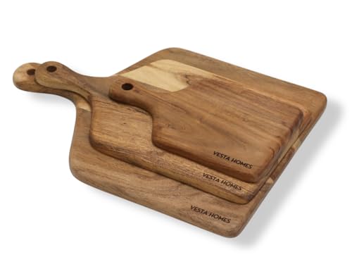Cutting Boards for Kitchen (16.5"L x 12"W, 15"L x 8"W, 10"L x 6"W)