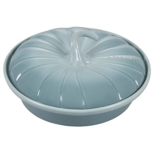 Stoneware Figural Pumpkin Baker with Lid (Sea Salt)