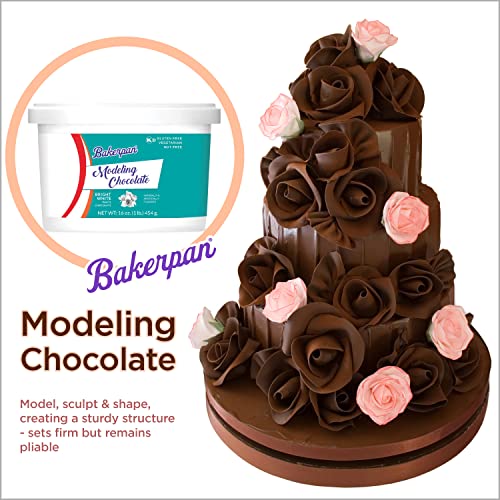 Bright White Modeling Chocolate for Cake Decorating (Bright White)