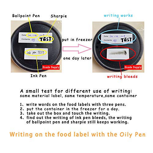 2 x 3'' Self Adhesive Removable Freezer Food Labels (2*3 fill in-2 roll)