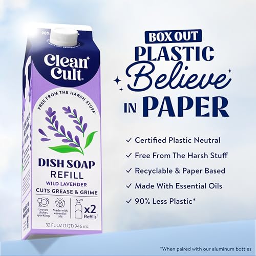 Dish Soap Liquid Refills (32 Fl Oz (Pack of 3))