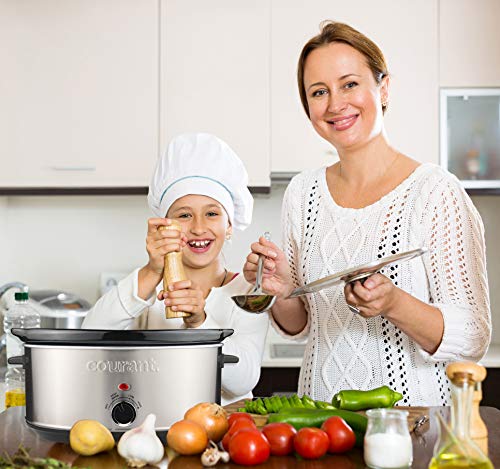 Oval Slow Cooker Crock (7 Quarts)