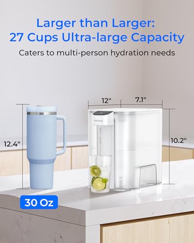 ED04W L Mega Electric Water Filter Dispenser (White)
