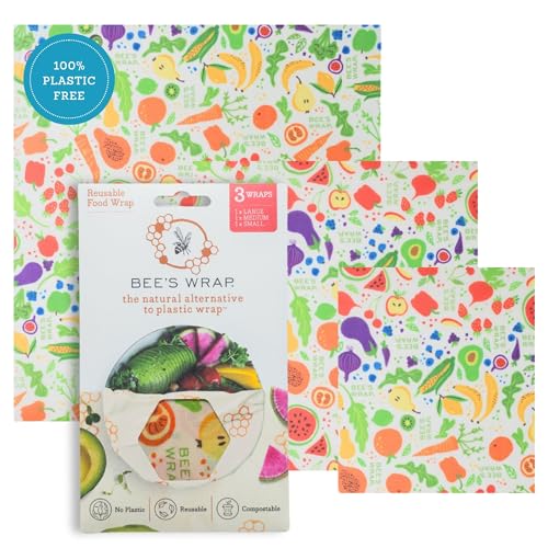 Beeswax Food Wraps (Garden Party / Small, Medium, Large)