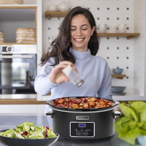 8 Quart Programmable Slow Cooker (8 Quarts / Black)