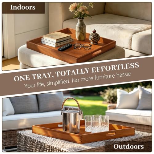 Extra Large Ottoman Tray (24" x 24" x 2.6")