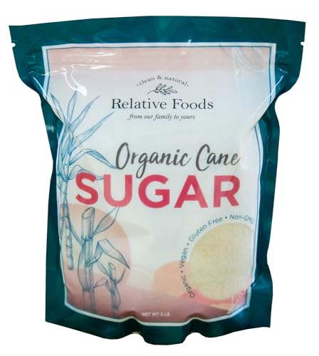 Organic Cane Sugar Crystals (48 Ounce (Pack of 1))