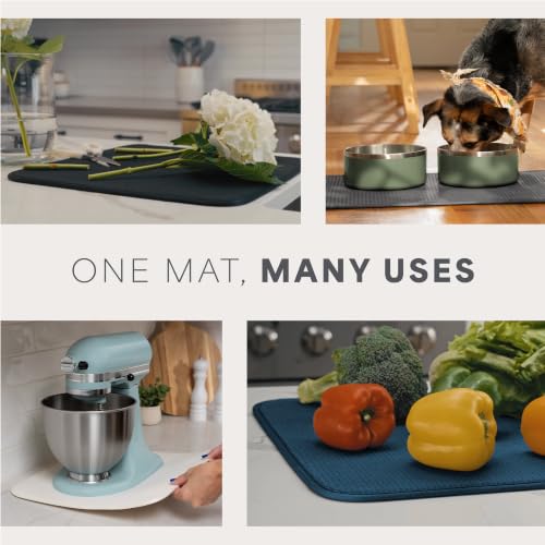 Dish Drying Mat (Black / 18" x 30")