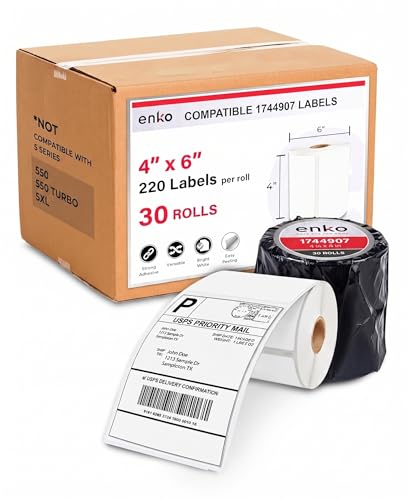 1744907 30 Rolls (30 Rolls - 6,600 Labels)