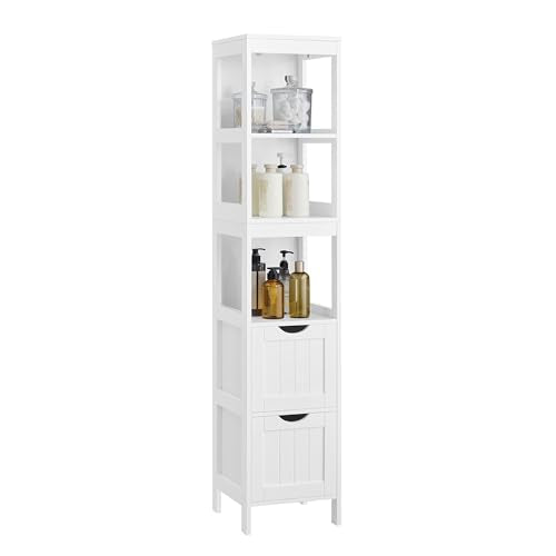 Bathroom Floor Cabinet (55.7"H / White)