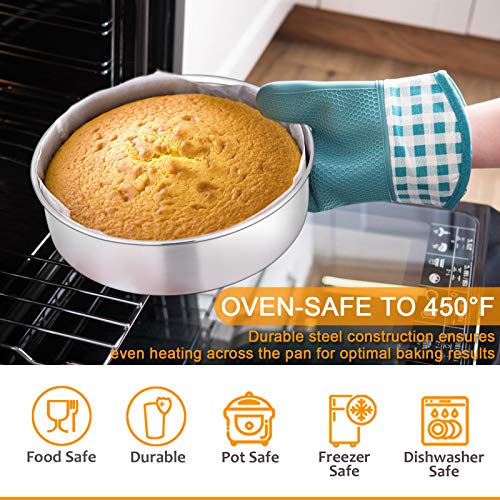 Stainless Steel Baking Pan Set (9-Piece Set)