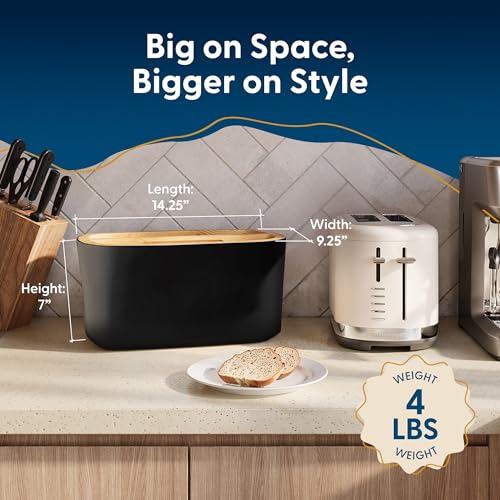 Union Large Bread Box (Black)