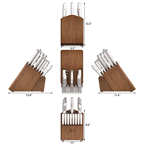 L1 Series 23 Piece Classic Knife Block Set