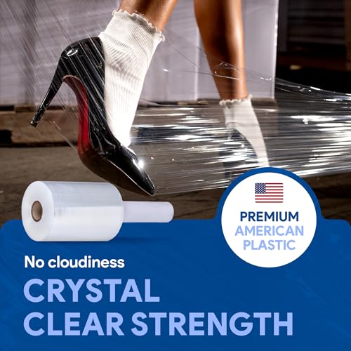 5" 80 Gauge Plastic Stretch Film (8 Pack / 5" Products)