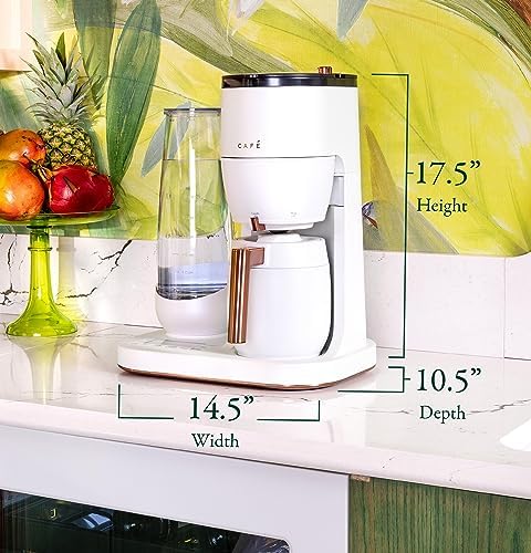 Specialty Grind and Brew Coffee Maker (Matte White)