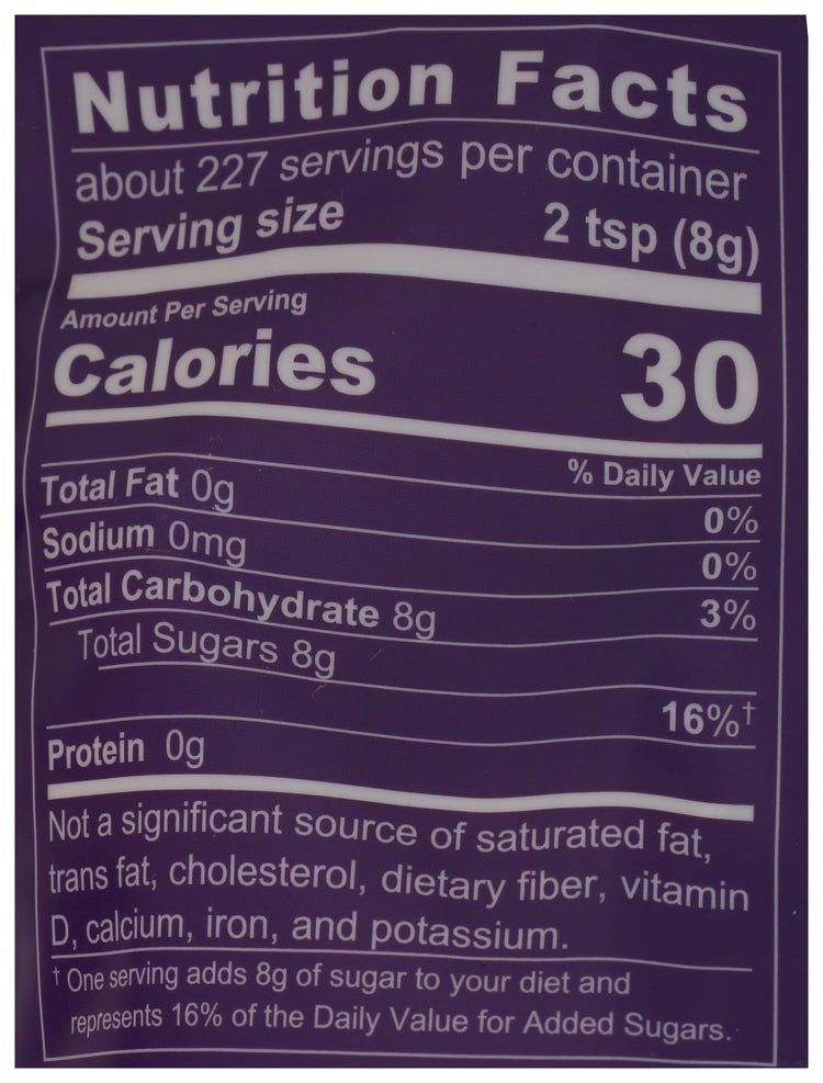 Sweeteners 4 Pound Organic Cane Sugar (4 LB / 64 Ounce (Pack of 1))