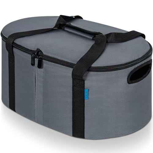 Portable Slow Cooker Travel Bag for 4 (Grey)