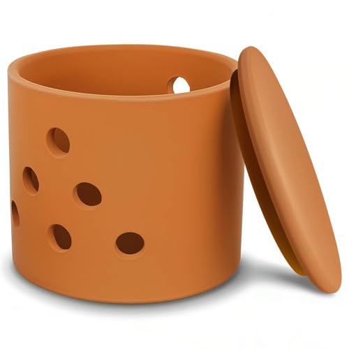 Terracotta Garlic Keeper (Yellow clay)