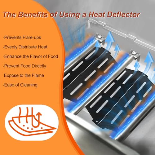 Grill Parts Replacement for Weber Genesis 300 Series E310 (Without burners)