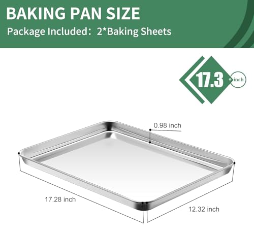 Baking Sheets Set of 2 (18inch)