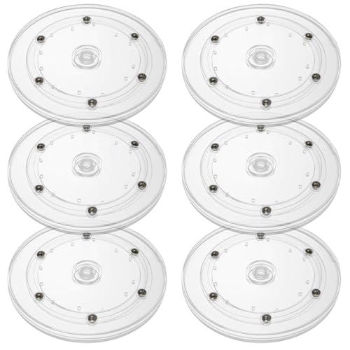 6 Pack Small Lazy Susan 6 inch (6 Inch)