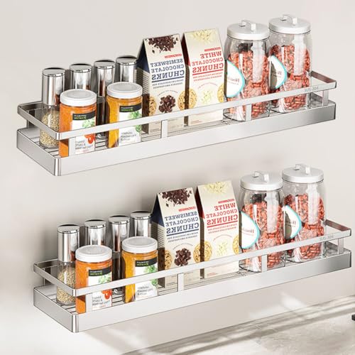 2PCS Kitchen Spice Rack (19.7Inch 2PC)