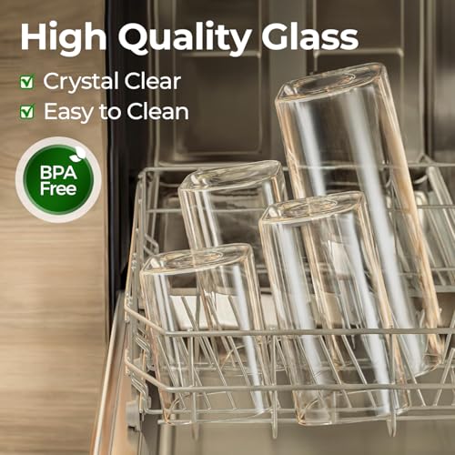 Glass Storage Containers with Lids 1.2 Qt (1.2 qt x 4)