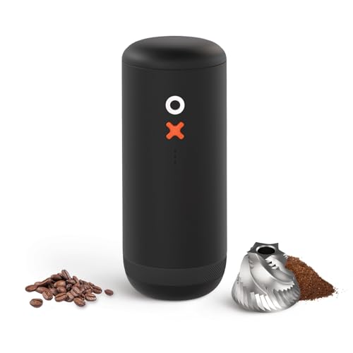 Timemore OX Electric Burr Portable Coffee Grinder (Matte Black)