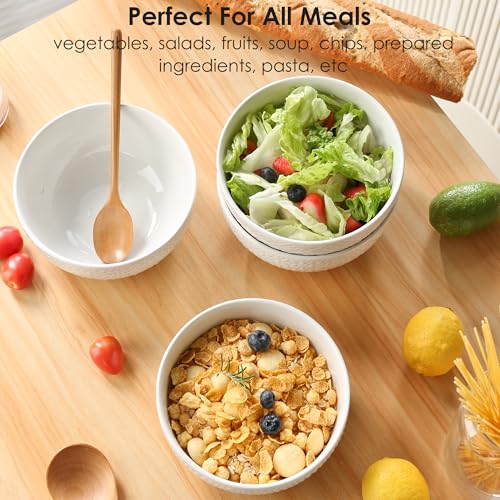 40 OZ Large Cereal Bowls Set of 4 (6.7 INCH)