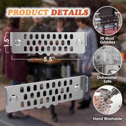 Grease Gate Blocker for Blackstone Griddle (DW103-1P)