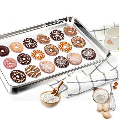 Baking Sheet with Cooling Rack Set (16 x 12 x 1inch)