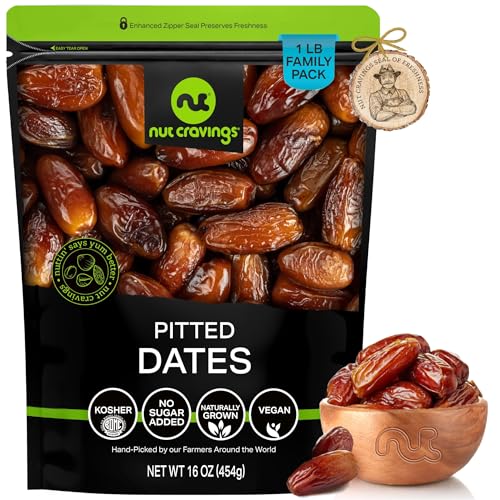 Dried Deglet Noor Dates Pitted (Dried Dates Deglet Noor / 16 oz)