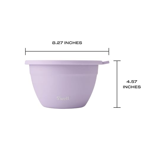 Stainless Steel Salad Bowl Kit 64oz (Lilac / 64oz)
