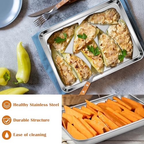 10.5” x8.3” Baking Sheet Set of 4 (10.5"x8.3")