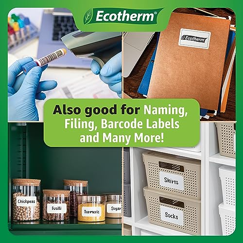 4" x 2" Thermal Labels (4 x 2 White - 7500 Labels)