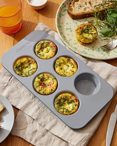 Non Stick Ceramic (Sage / Muffin Pan (6 Cup))