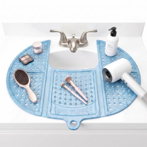 Bathroom Sink Cover for Counter Space (Standard / Pacific Blue)