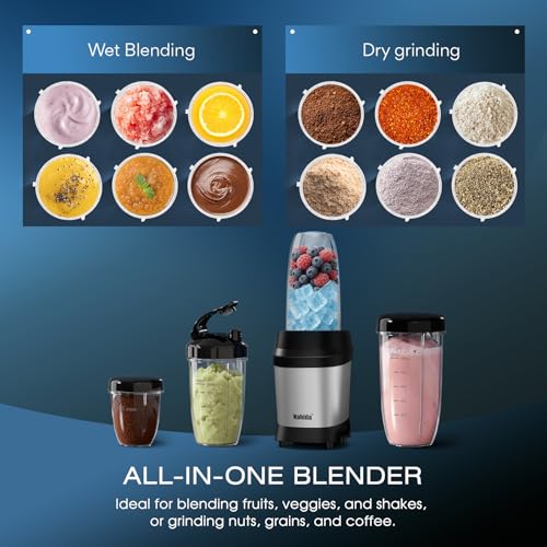 Blender for Smoothies (Silver Square Base)