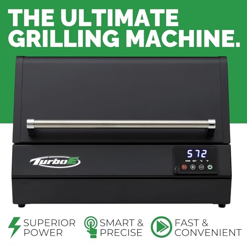 Turbo E XL Electric Grill (Turbo E Griddle Set (High Lid, Countertop))